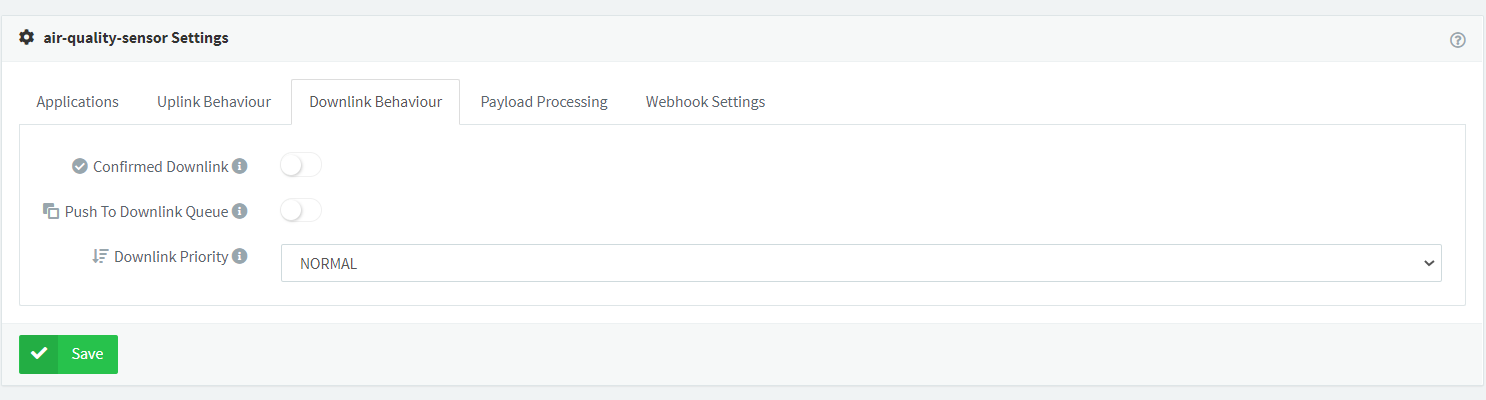 tts plugin web ui downlink settings